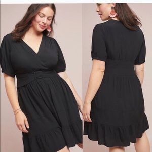 Anthropologie Maeve Martina Belted Dress